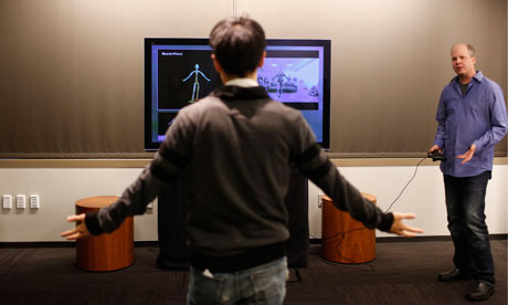 il sistema kinect ispirato a minority report